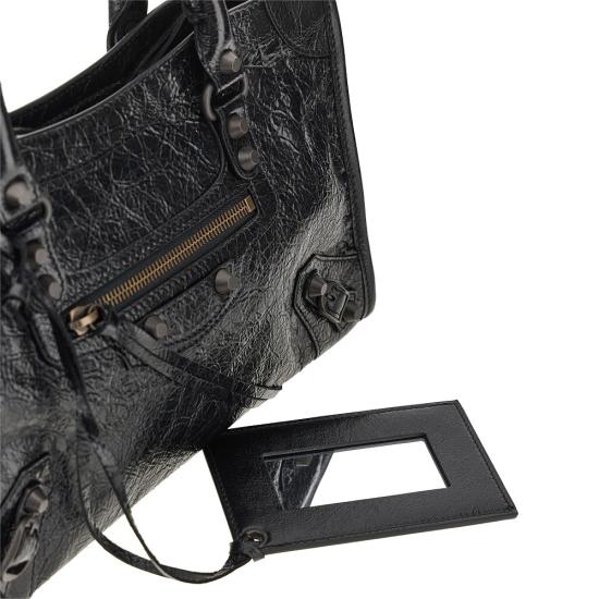 26FW 발렌시아가 르 시티 백 스몰 8657622ACFH Black - BALENCIAGA