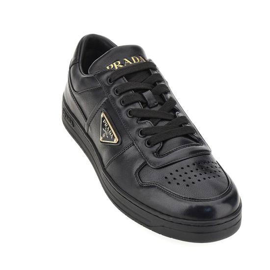 26FW 프라다 다운타운 로우탑 스니커즈 2EE364FD001038 Black - PRADA