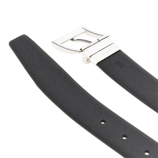 26FW 프라다 사피아노 가죽 벨트 2CC0042AJ9 Black - PRADA