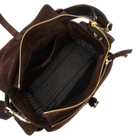 26FW 프라다 익스플로어 미디움 숄더백 1BD394VNOO008 Brown - PRADA