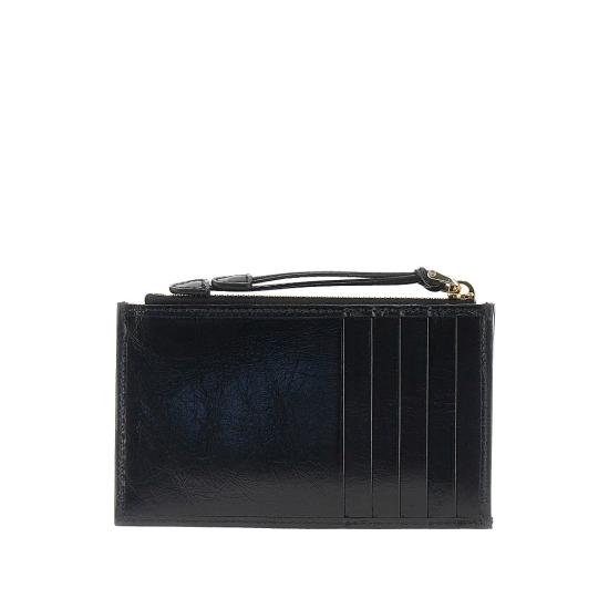 26FW 프라다 레더 카드 홀더 1MC0862CYR Black - PRADA