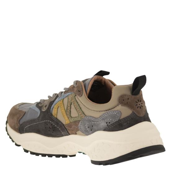 26FW 플라워 마운틴 스니커즈 2019507 GREY BROWN - FLOWER MOUNTAIN