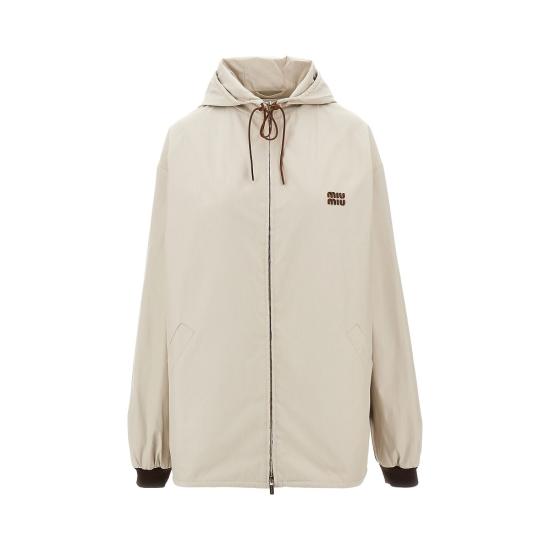 26FW 미우미우 코튼 캐주얼 재킷 MQ0002SOOO12NS Beige