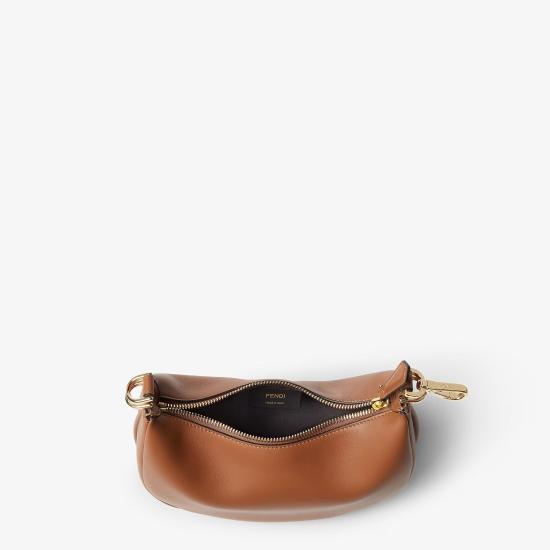 26FW 펜디 펜디그라피 미니 호보백 8BS081 A5DY F1UK8 BROWN DOM - FENDI