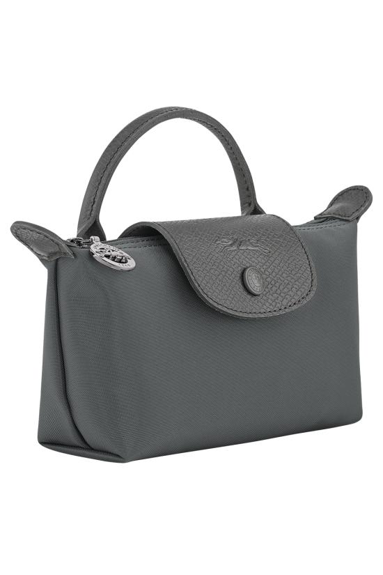 26FW 롱샴 르 플리아쥬 원 캔버스 파우치 34175979 012 CHARCOAL DOM - LONGCHAMP