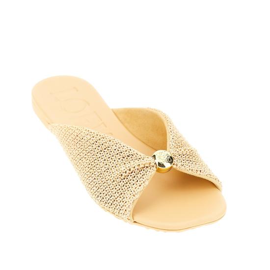 26SS 로에베 뮬/슬리퍼 LLPF465X01 Beige - LOEWE