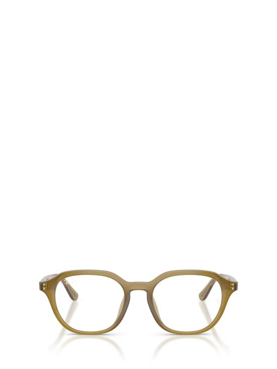 26FW 레이밴 안경 RX7259D 8437 TRANSPARENT OLIVE GREEN