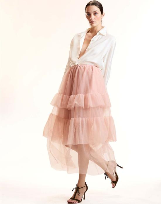  신시아 로리 롱 스커트 신시아 로울리 오데트 스커트 블트핑크 - CYNTHIA ROWLEY