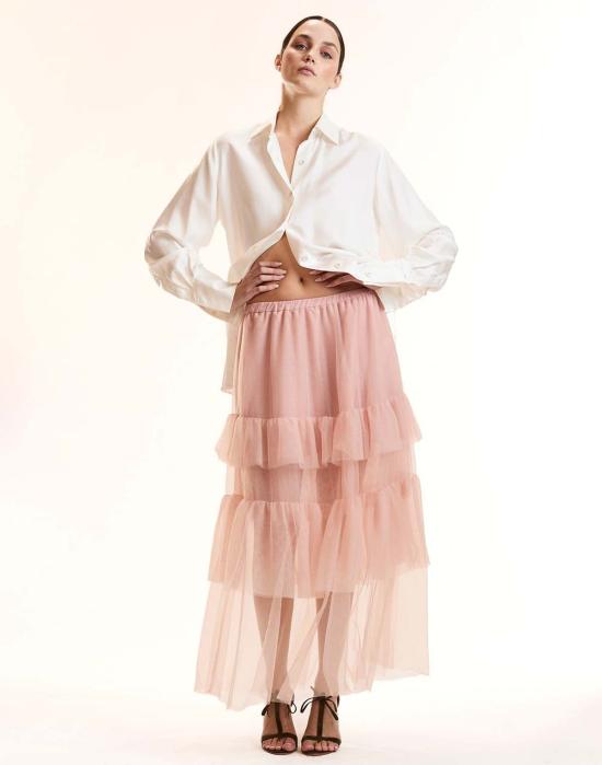  신시아 로리 롱 스커트 신시아 로울리 오데트 스커트 블트핑크 - CYNTHIA ROWLEY