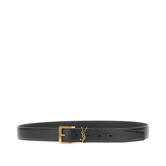 26FW 생로랑 벨트 864585BOO0W Black