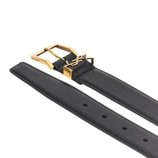 26FW 생로랑 벨트 864585BOO0W Black - SAINT LAURENT