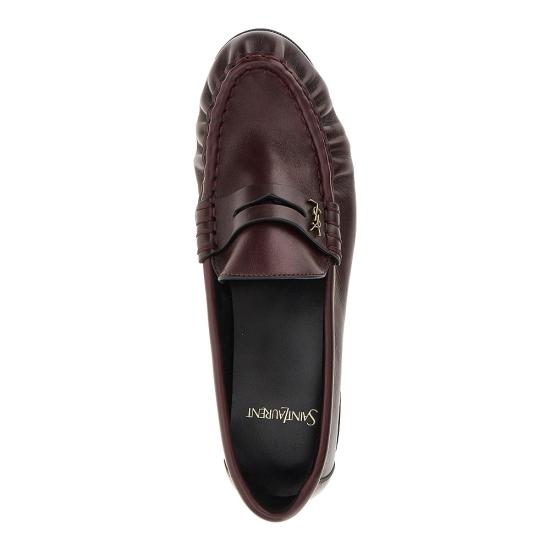 26FW 생로랑 로퍼 A002CJAAGXG Red - SAINT LAURENT