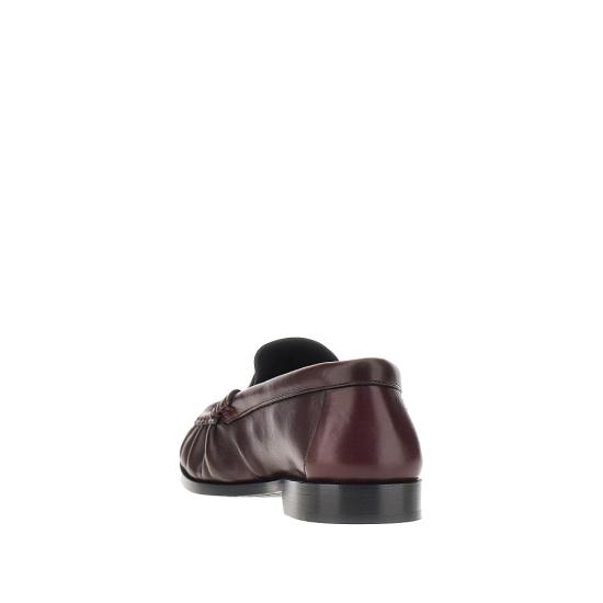 26FW 생로랑 로퍼 A002CJAAGXG Red - SAINT LAURENT