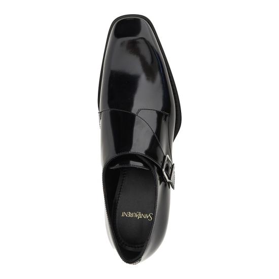 26FW 생로랑 로퍼 A002D1AAGZH Black - SAINT LAURENT