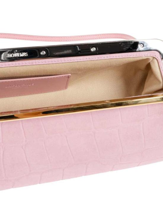 26FW 자크뮈스 클러치/파우치 25EBAW00413AC07A09 LIGHT PINK 410 - JACQUEMUS