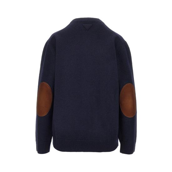 26FW 프라다 스웨터 P24E3NSOOO6004 Blue - PRADA