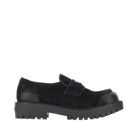 26FW 프라다 로퍼 2DE151FG0010B2 Black