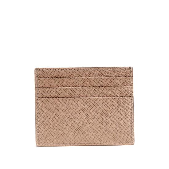 26FW 프라다 클래식 사피아노 가죽 카드 홀더 1MC025QHH Pink - PRADA