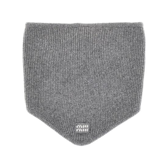 26FW 미우미우 울 캐시미어 블렌드 니트 5FS2002F8S Grey