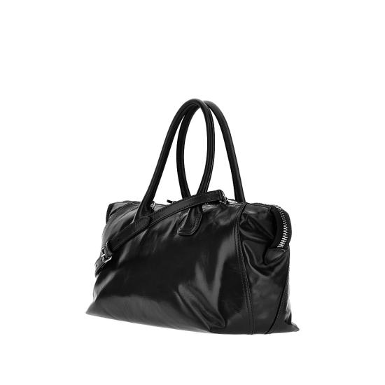26FW 미우미우 샤이니 레더 백 5BA3352A44 Black - MIU MIU