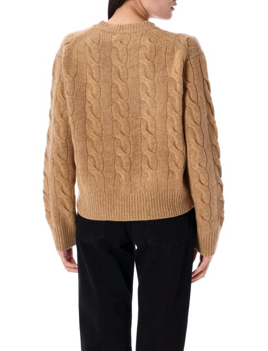 26FW 폴로 랄프로렌 스웨터 211A91216 005 Marrone - POLO RALPH LAUREN