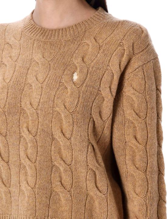 26FW 폴로 랄프로렌 스웨터 211A91216 005 Marrone - POLO RALPH LAUREN
