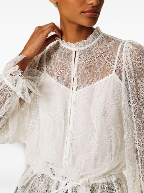 26FW 트윈셋 블라우스 262TP274C 00282 Bianco - TWINSET