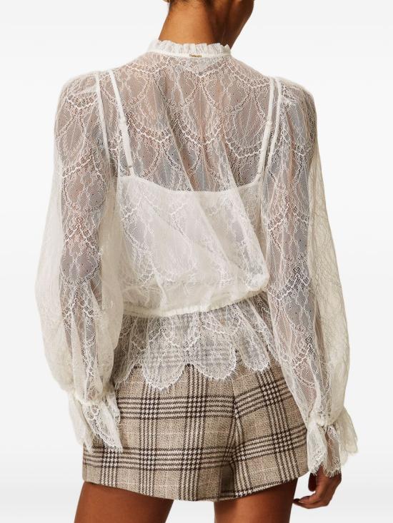 26FW 트윈셋 블라우스 262TP274C 00282 Bianco - TWINSET