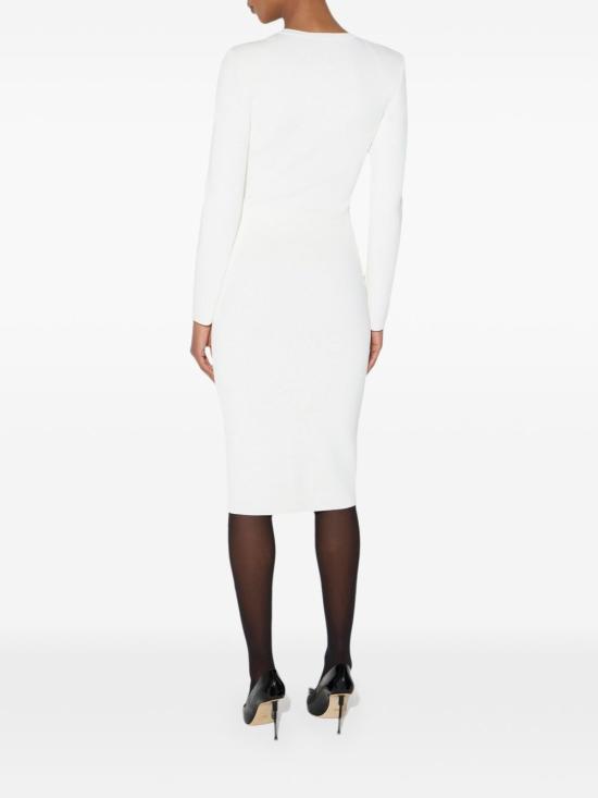 26FW 엘리자베타프랜치 미디 스커트 GK28B66E2 360 Bianco - ELISABETTA FRANCHI
