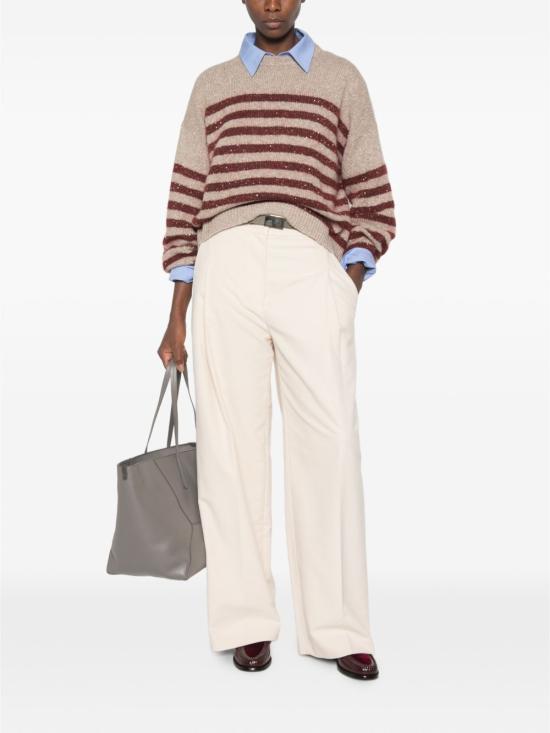 26FW 브루넬로 쿠치넬리 스웨터 MGY563700 COG63 Marrone - BRUNELLO CUCINELLI