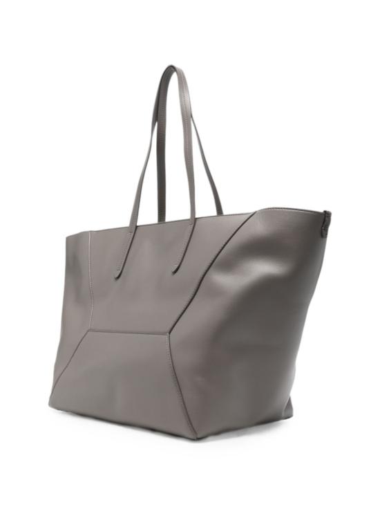 26FW 브루넬로 쿠치넬리 모닐리 카프스킨 BC 듀오 백 MBXAD2571 C9784 Grigio - BRUNELLO CUCINELLI