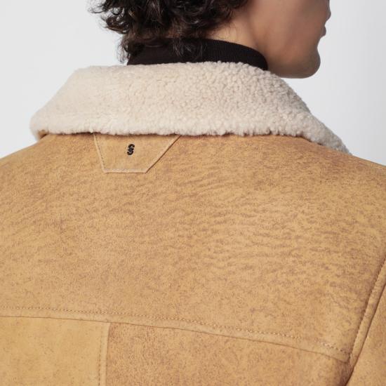 26FW 살바토레 산토로 가죽 자켓 51515SUE Beige - SALVATORE SANTORO