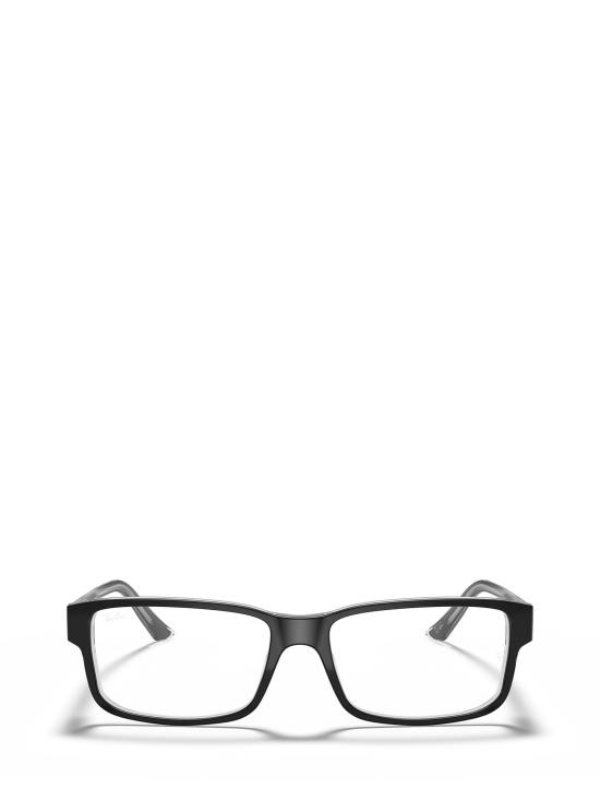 26FW 레이밴 안경 RX5245 2034 BLACK ON TRANSPARENT