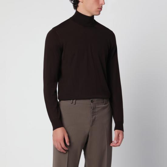 26FW 드루모어 긴팔 티셔츠 D0D104WO Brown