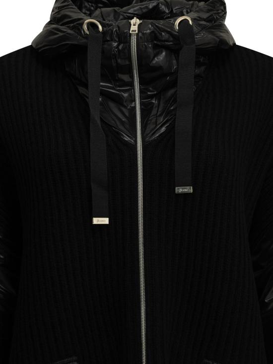 26FW 에르노 아우터 리조트 재킷 및 코트 블랙 - HERNO