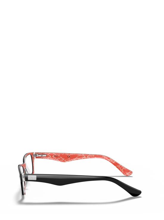 26FW 레이밴 안경 RX5206 2479 BLACK ON RED - RAY BAN