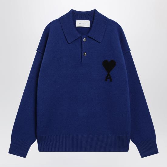 26FW 아미 폴로 티셔츠 UPL409018 Blue