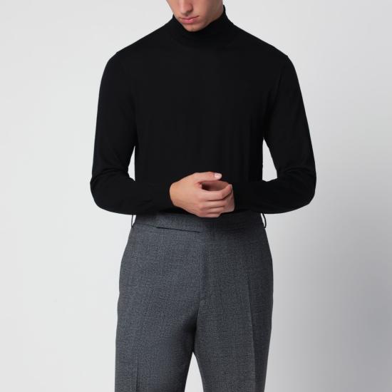 26FW 드루모어 긴팔 티셔츠 D0D104WO Black