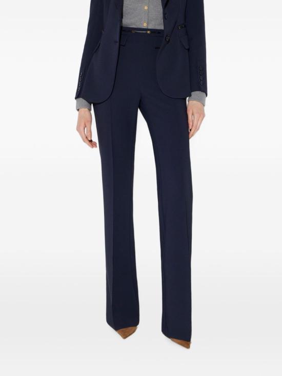 26FW 엘리자베타프랜치 스트레이트 팬츠 PA19666E2 H88 Navy - ELISABETTA FRANCHI