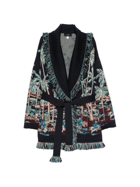26FW 알라누이 가디건 LWHB064E26KNI014 4684 BLUE MULTICOLOR