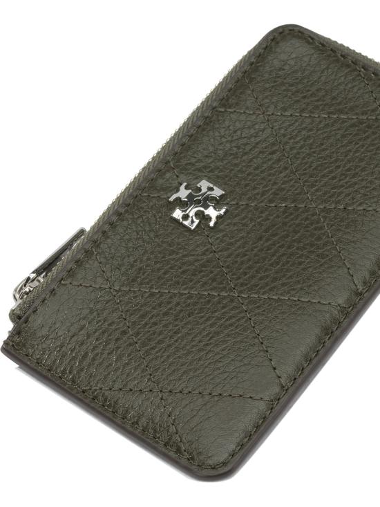 26FW 토리버치 명함지갑 지갑 및 카드 지갑 (녹색) - TORY BURCH