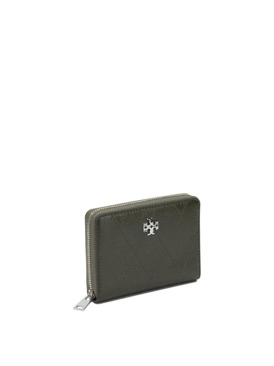 26FW 토리버치 명함지갑 지갑 및 카드 지갑 (녹색) - TORY BURCH