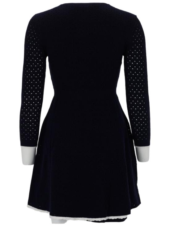 26SS 셀프 포트레이트 숏 원피스 SS26 055S N NAVY Blue - SELF PORTRAIT