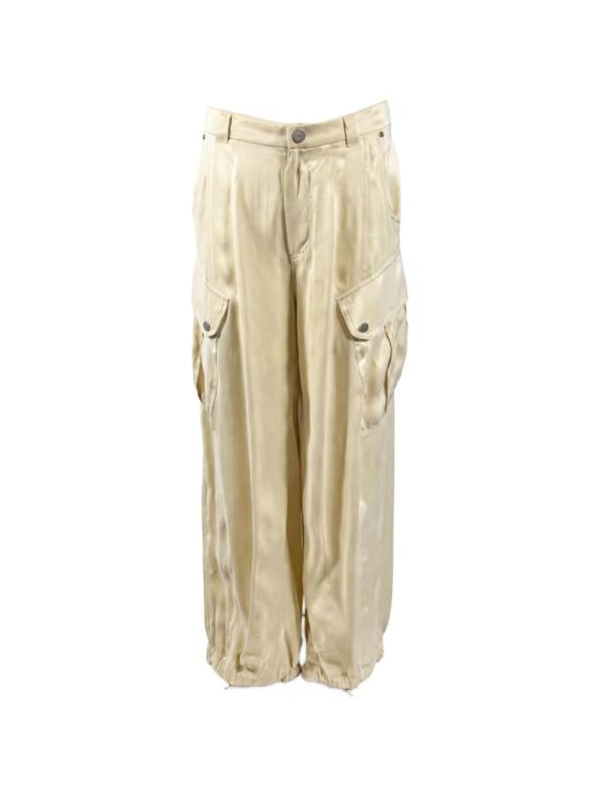 26FW 핑코 스트레이트 팬츠 106444 A3F8C21 Beige
