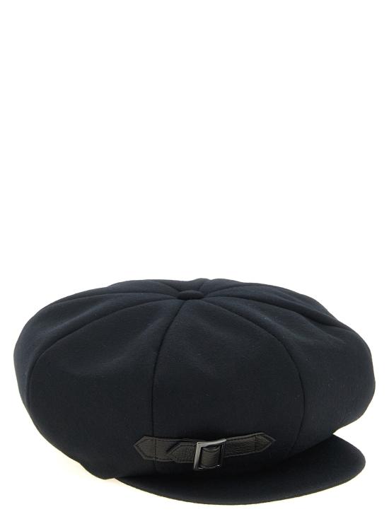 26FW 요지 야마모토 모자 8패널 캐스켓  블랙 - YOHJI YAMAMOTO