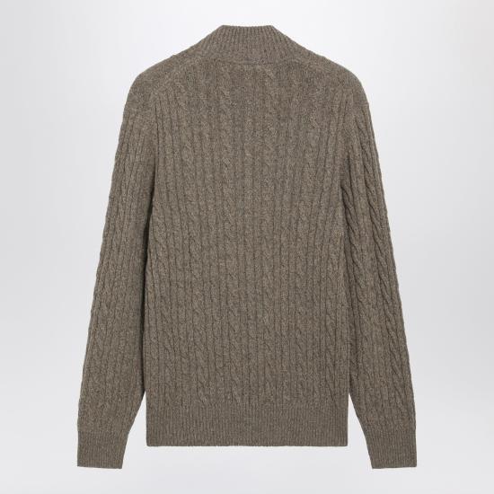 26FW 로로피아나 긴팔 티셔츠 FAD7358WS Brown - LORO PIANA