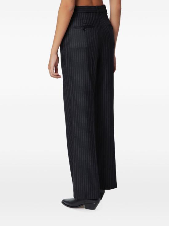 26FW 이자벨마랑 스트레이트 팬츠 PA0643FA D3F01I01BK - ISABEL MARANT