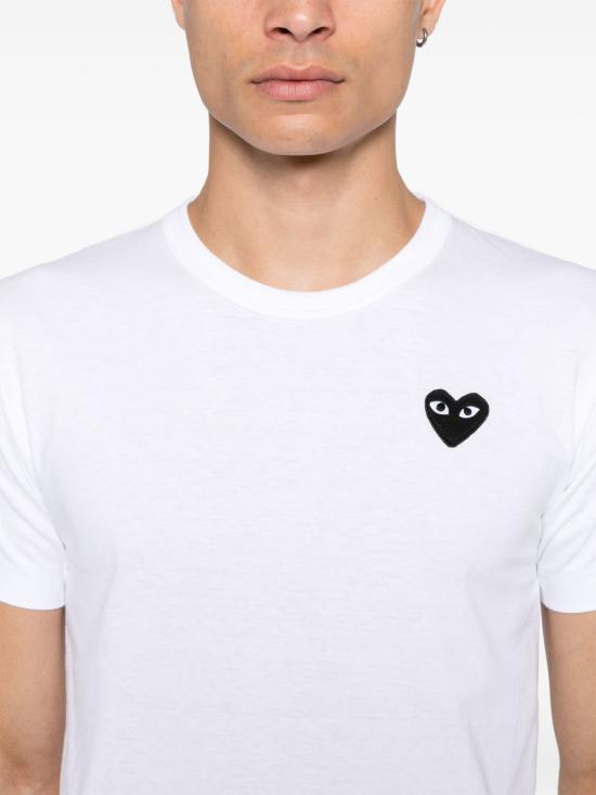 26FW 꼼데가르송 반팔 티셔츠 AX T064 051 WHITE - COMME DES GARCONS