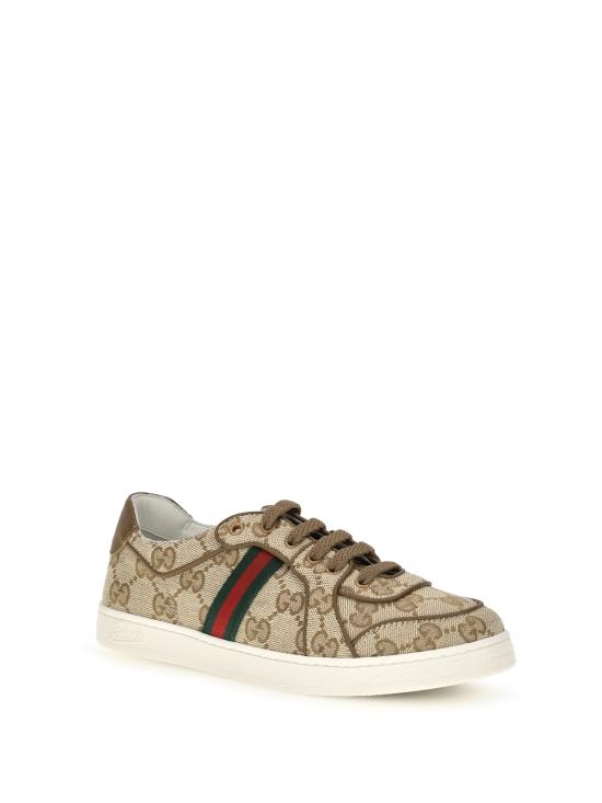 26FW [키즈] 구찌 스니커즈 873450 FAF5F9644 Beige - GUCCI