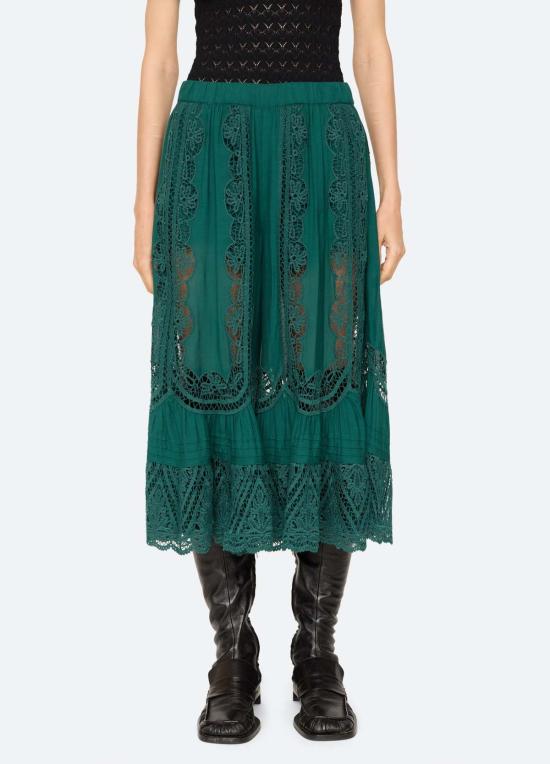  씨뉴욕 크롭 팬츠 AW26 145 GREEN - SEA NY